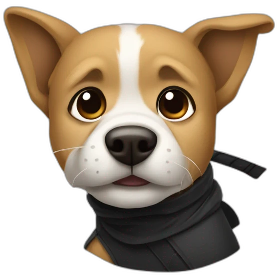 Perro Ninjs emoji