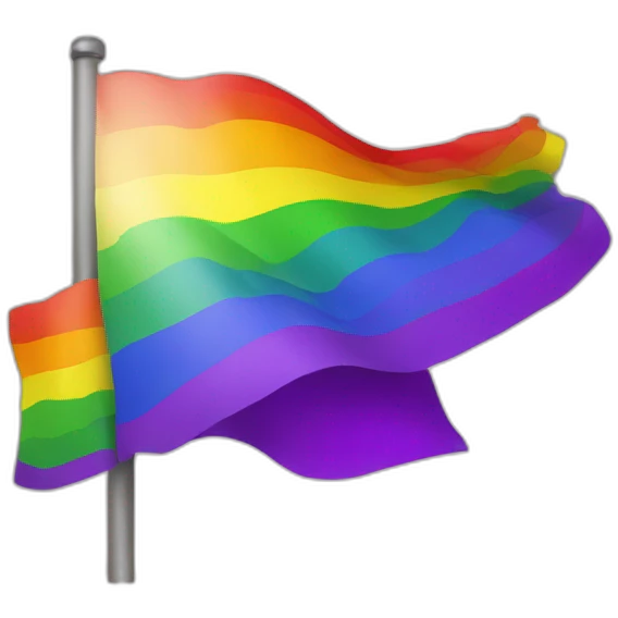 LGBT Drapeau dechire emoji