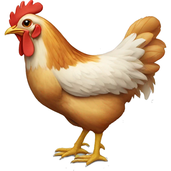 chicken emoji