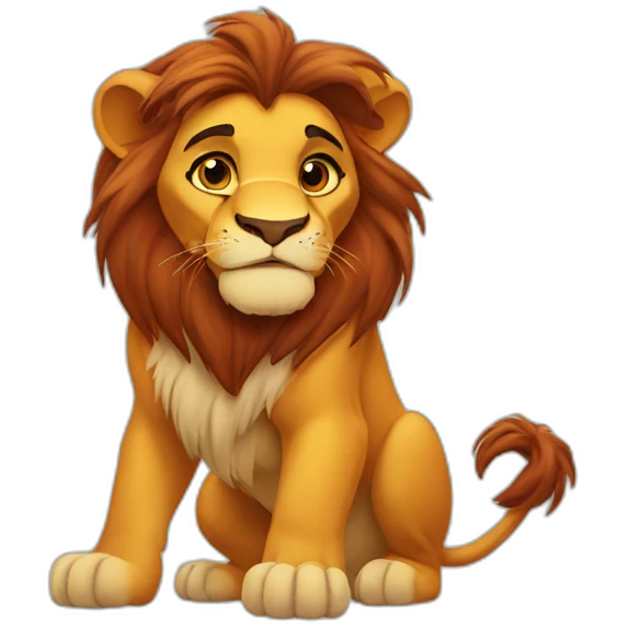 lion king emoji