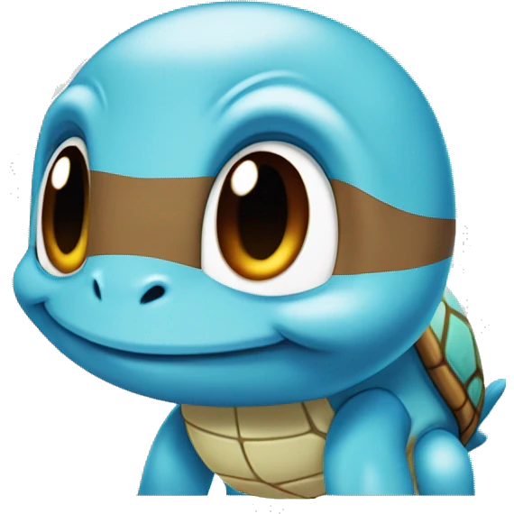 Squirtle face emoji emoji