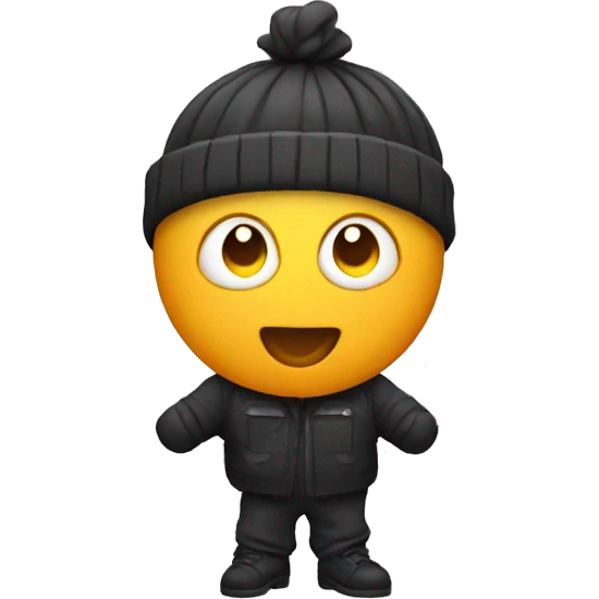 Bal with glue emoji