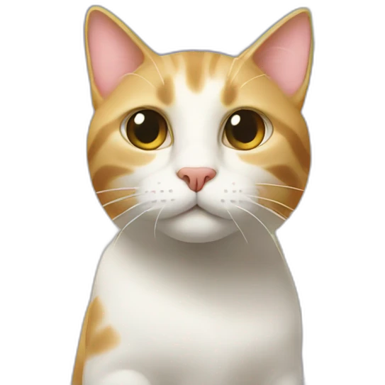 cat under palm trees emoji