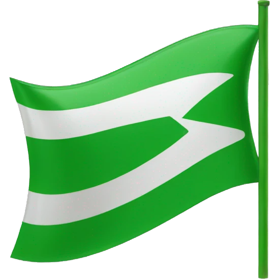 Green flag emoji