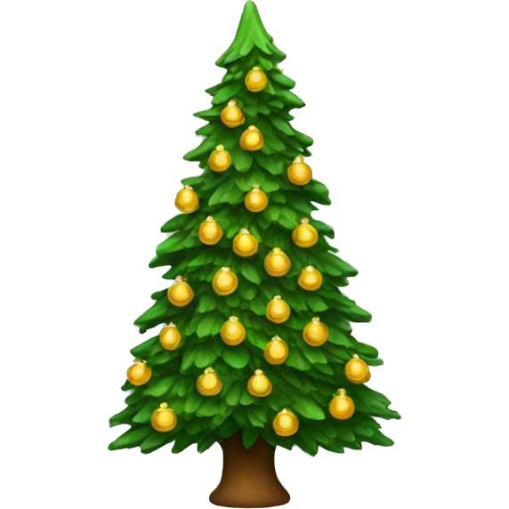 Christmas tree emoji