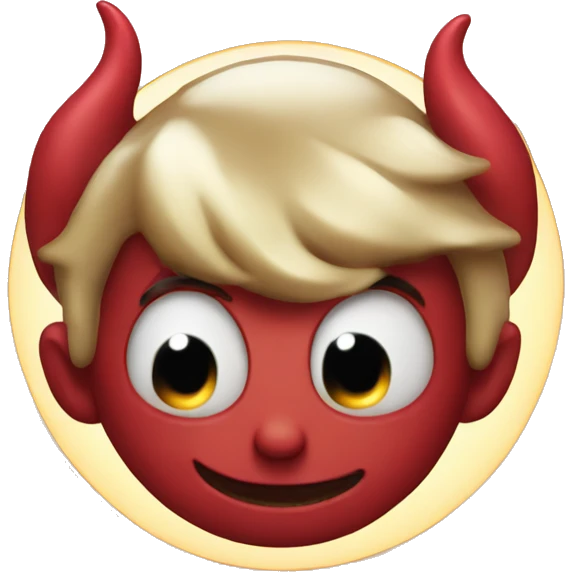 devil with halo emoji