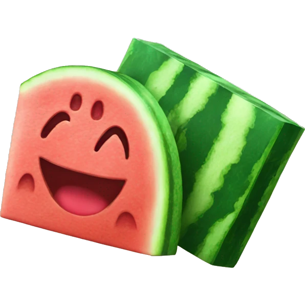 Extra watermelon gum pack  emoji