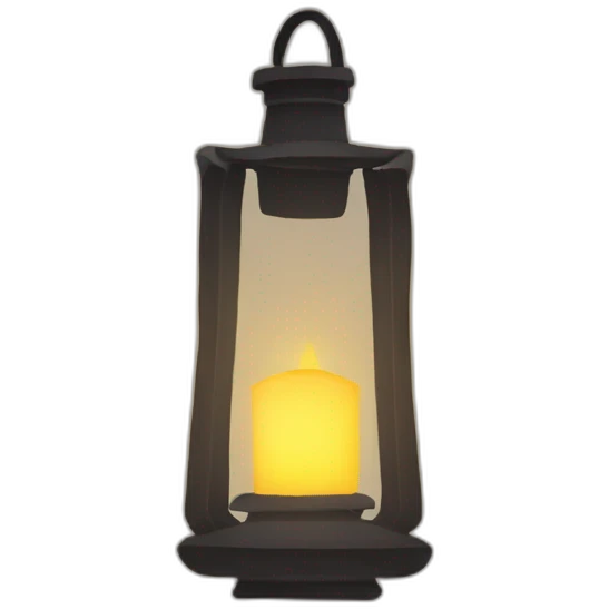 christianity Lantern Light A lantern illuminating a dark path emoji