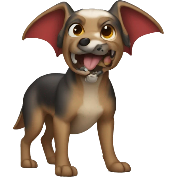 Dragon dog emoji