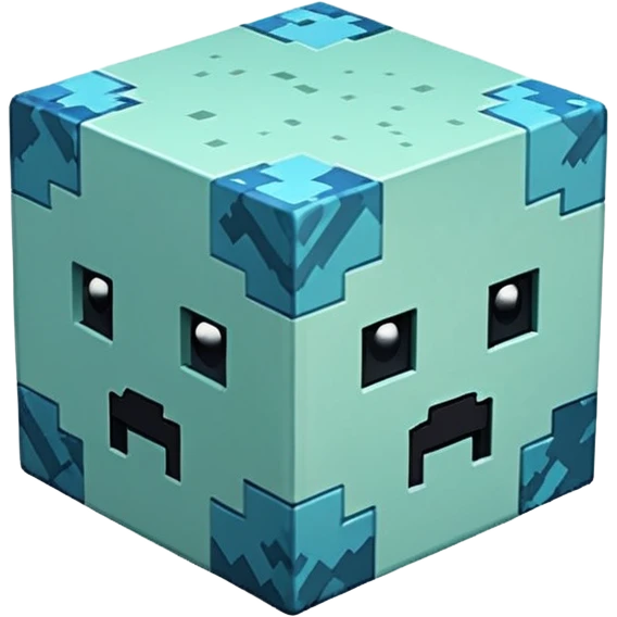Minecraft block emoji