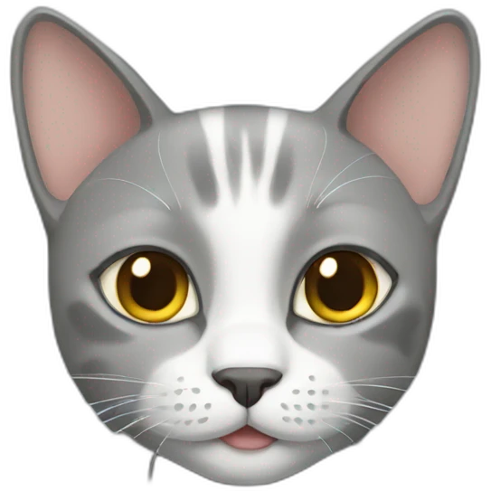 gray cat emoji