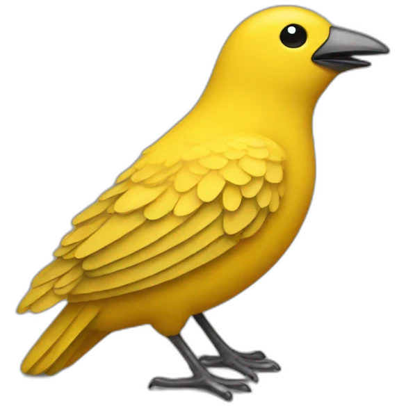 Woodstock yello bird emoji