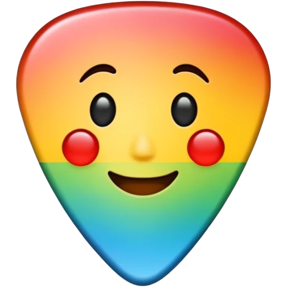 guitar pick emoji