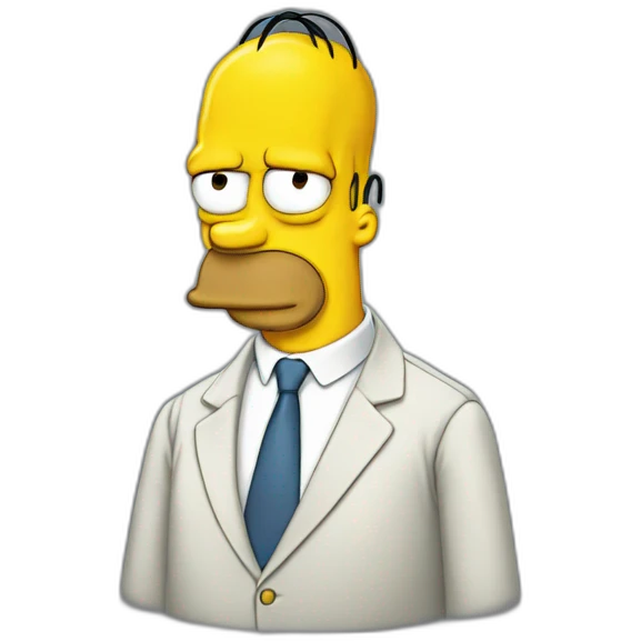 Ohmer simpson emoji