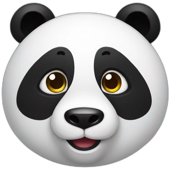 panda from Chrome emoji