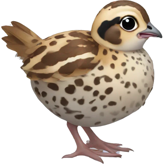 New born quail emoji