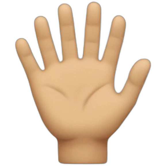 Hand Heard icon  emoji