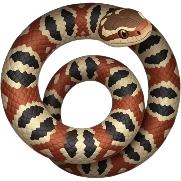 rattle snake in the bottom of a well emoji