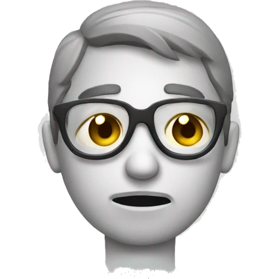 Sad phototherapist emoji