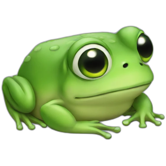 sad frog emoji