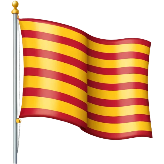 Bandiera della catalunya dimensione 64x64 tipo svg emoji