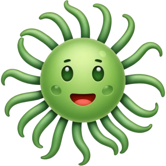 microbe germ icon emoji