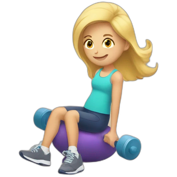 Safe workout emoji