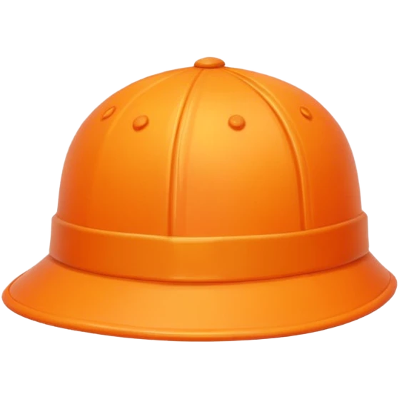 just an orange cap emoji