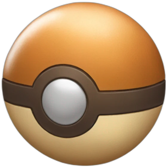 brown pokeball emoji