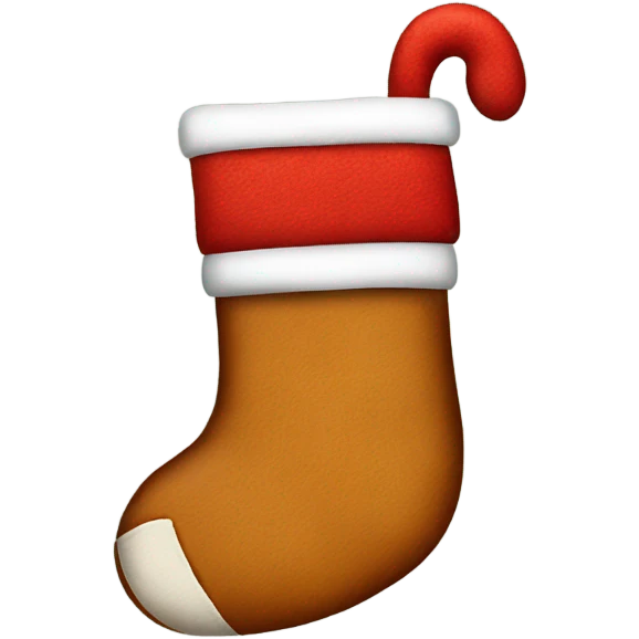 Christmas stocking emoji