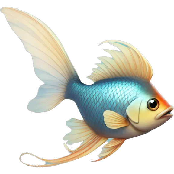 the fish with wings emoji