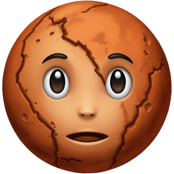 Planet mars  emoji