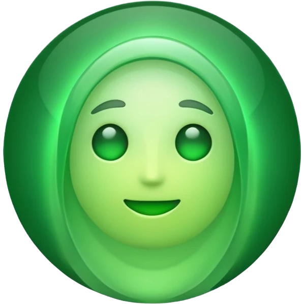 green lighting emoji