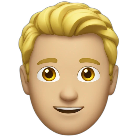 White stuntman emoji