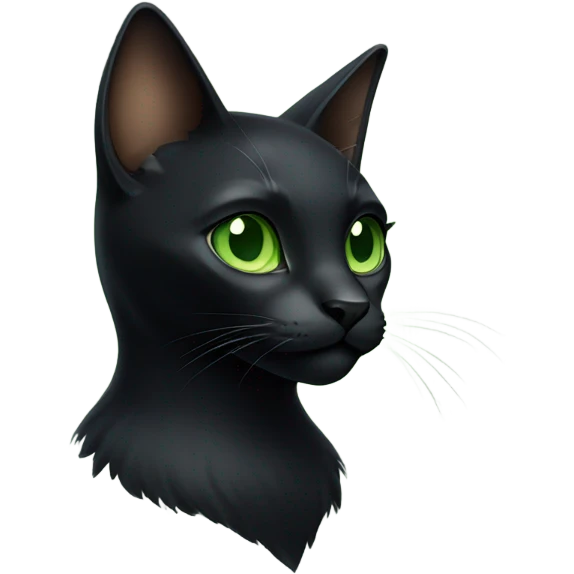Black cat emoji
