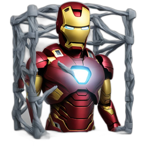 iron man building web emoji
