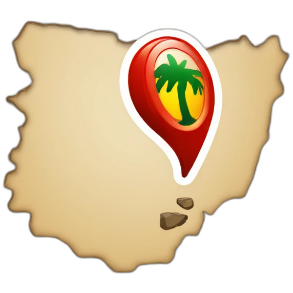 Sardinia map and logo emoji