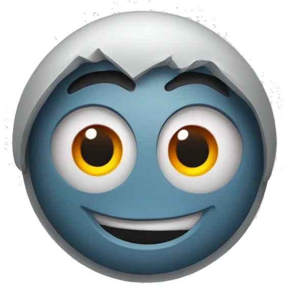 smiling fireeye emoji emoji