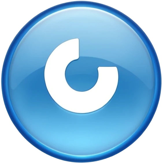 Blue verified button emoji