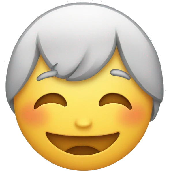 smiling while crying emoji
