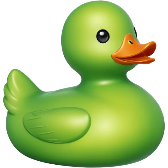 green duck emoji
