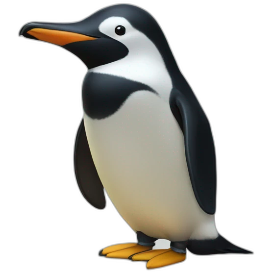 Pingouin giga chad emoji
