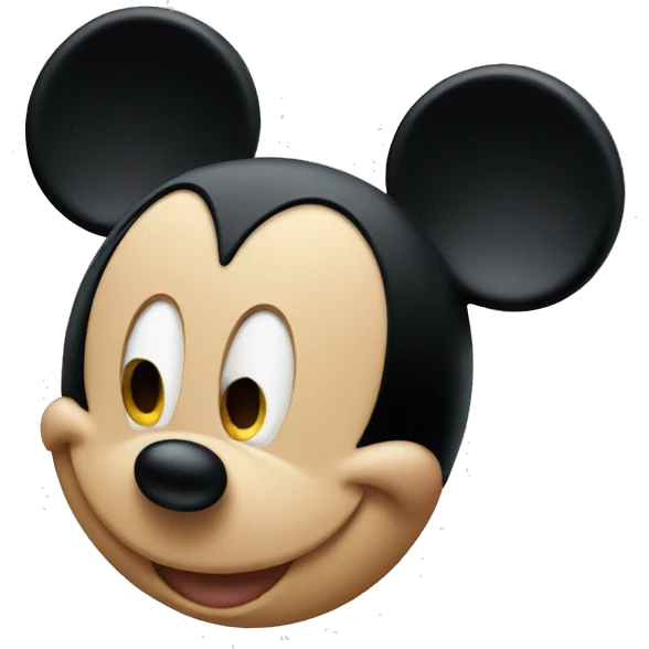 Mickey mouse emoji
