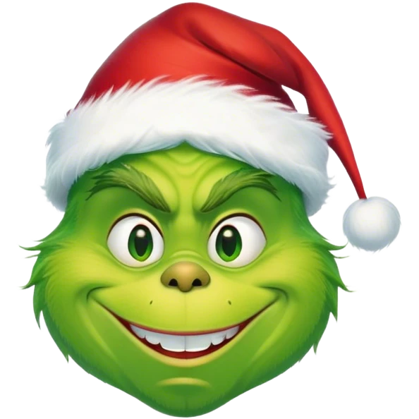 The grinch emoji