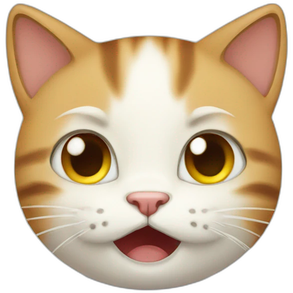 Cat cry emoji