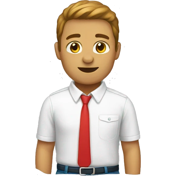 change the shirt colour to red emoji