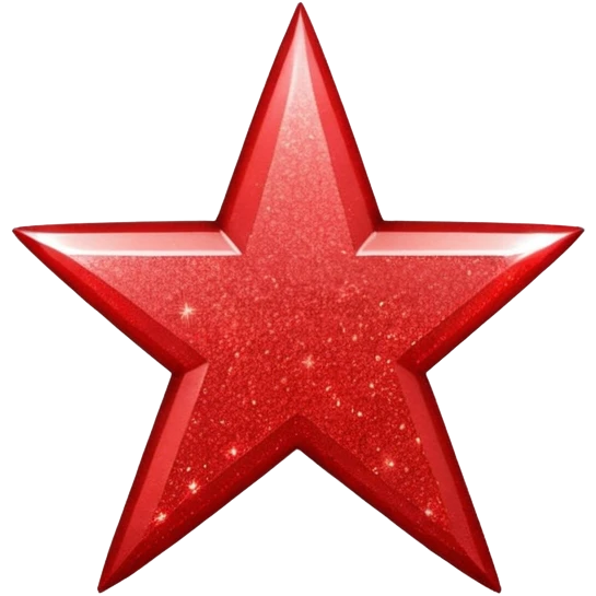 red glitter check mark emoji