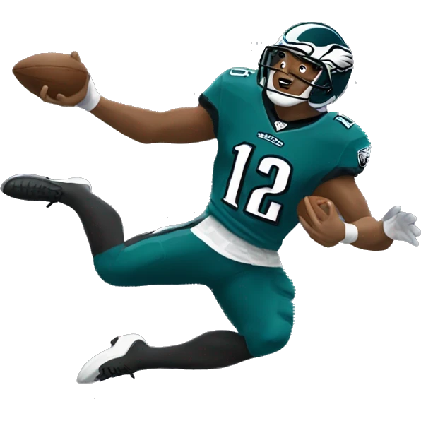 Philadelphia eagle touchdown emoji