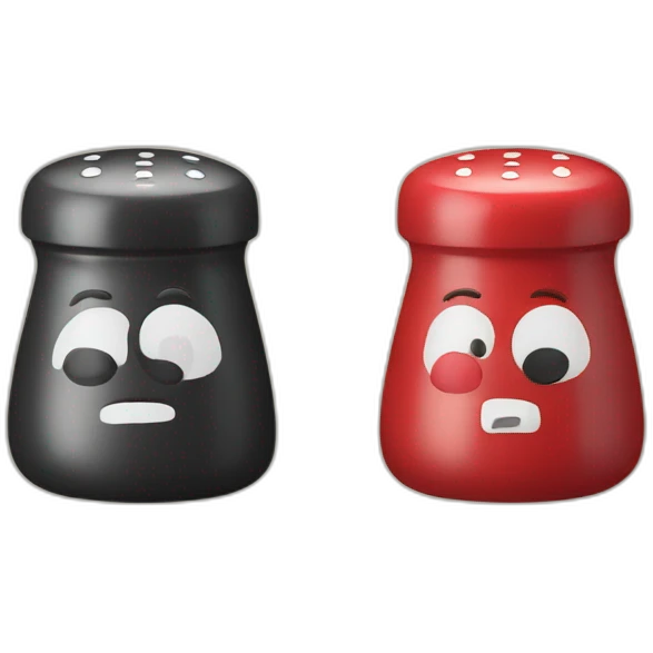 salt and pepper shaker emoji