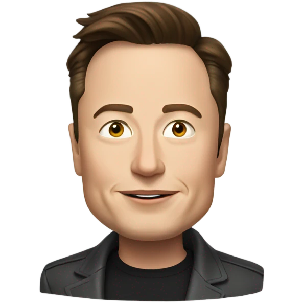 Elon Musk emoji